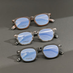 Learner Acetate Titanium Glasses Frame
