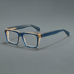 Sutton Retro Rectangle Acetate Glasses Frame