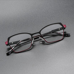 Burhan Vintage Alloy Eyeglasses Frame