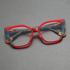 Cruz Retro Cat Eye Glasses Frame