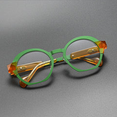 Derek Alloy Acetate Glasses Frame