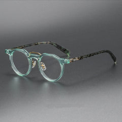 Ron Retro Round Acetate Glasses Frame