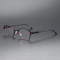 Burhan Vintage Alloy Eyeglasses Frame