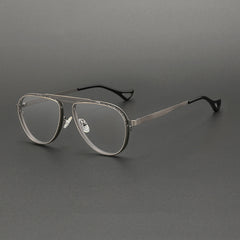 Porro Vintage Alloy Eyeglasses Frame