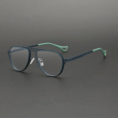 Porro Vintage Alloy Eyeglasses Frame