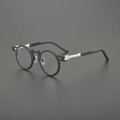 Dell Titanium Round Glasses Frame