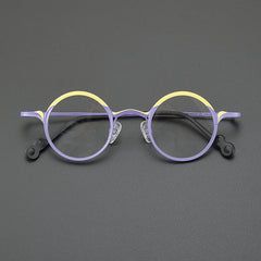 Nardo Titanium Round Glasses Frame