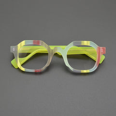Goldy Retro Acetate Glasses Frame