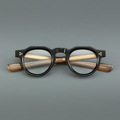 Mika Vintage Geometric Acetate Glasses Frame