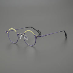 Nardo Titanium Round Glasses Frame
