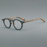 Ron Retro Round Acetate Glasses Frame