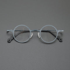 Nardo Titanium Round Glasses Frame