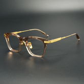 Lidia Vintage Acetate Titanium Glasses Frame
