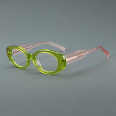 Rafi Oval Vintage Acetate Eyeglass Frame