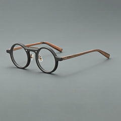 Van Retro Round Acetate Glasses Frame