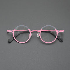 Nardo Titanium Round Glasses Frame