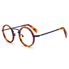 Clay Acetate Alloy Glasses Frame