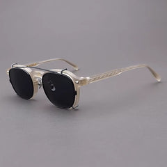 Dempsey Glasses Frame With Polarized Sunglasses Clips
