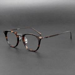 Claus Vintage Acetate Titanium Glasses Frame