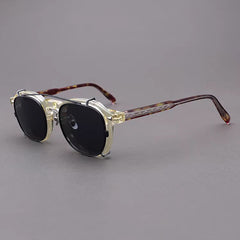 Dempsey Glasses Frame With Polarized Sunglasses Clips