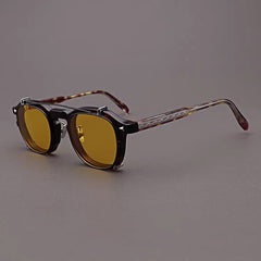 Dempsey Glasses Frame With Polarized Sunglasses Clips