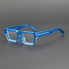 Shan Retro Rectangle Acetate Glasses Frame