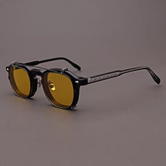 Dempsey Glasses Frame With Polarized Sunglasses Clips