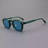 Dempsey Glasses Frame With Polarized Sunglasses Clips