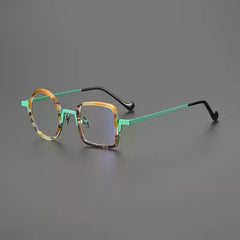Piers Titanium Acetate Round Glasses Frame