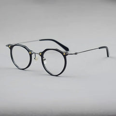 Faye Acetate Titanium Glasses Frame