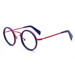 Clay Acetate Alloy Glasses Frame