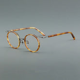 Han Premium Series Vintage Acetate Round Glasses Frame