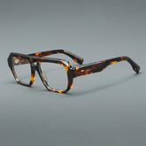 Yuan Retro Rectangle Acetate Glasses Frame