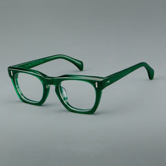 Stod Retro Rectangle Acetate Glasses Frame