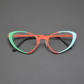 Ranya Cat Eyes Titanium Glasses Frame