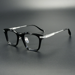 Lidia Vintage Acetate Titanium Glasses Frame