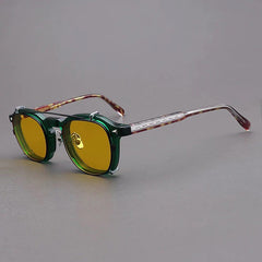 Dempsey Glasses Frame With Polarized Sunglasses Clips