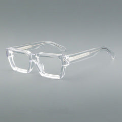 Shan Retro Rectangle Acetate Glasses Frame
