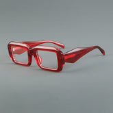 Shang Retro Rectangle Acetate Glasses Frame