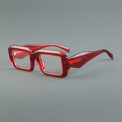 Shang Retro Rectangle Acetate Glasses Frame