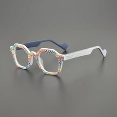 Goldy Retro Acetate Glasses Frame