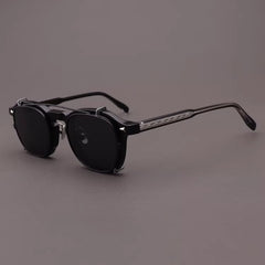 Dempsey Glasses Frame With Polarized Sunglasses Clips