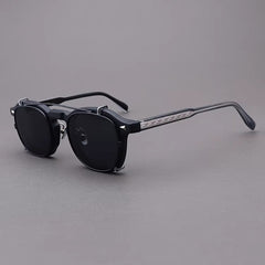 Dempsey Glasses Frame With Polarized Sunglasses Clips