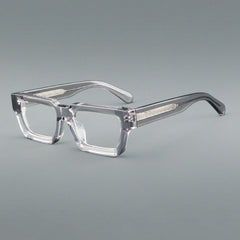Shan Retro Rectangle Acetate Glasses Frame