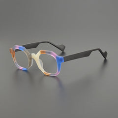 Goldy Retro Acetate Glasses Frame