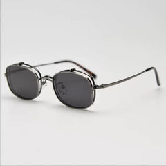 Drake Alloy Retro Round Glasses Frame
