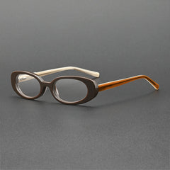 Leslie Vintage Oval Eyeglasses Frame