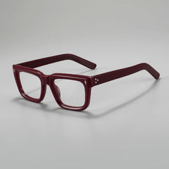 Soren Retro Rectangle Acetate Glasses Frame