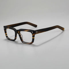 Soren Retro Rectangle Acetate Glasses Frame