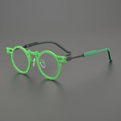 Dell Titanium Round Glasses Frame